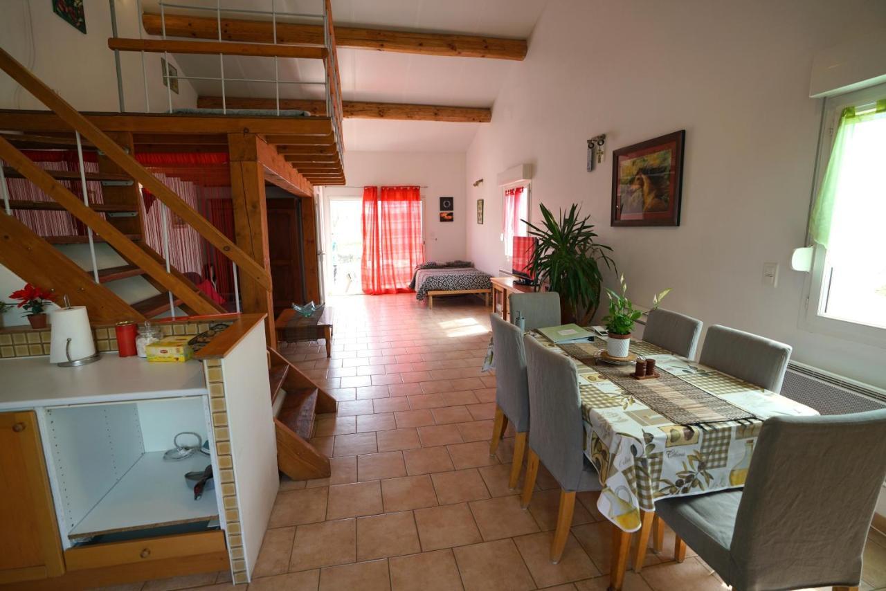 Loft Avec Mezzanine Leilighet Montagnac  Eksteriør bilde
